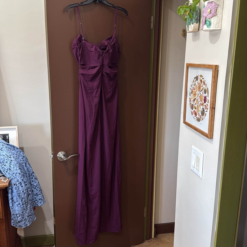 House of CB Lani Merlot Corset Maxi Dress Gown - Picture 7 of 16